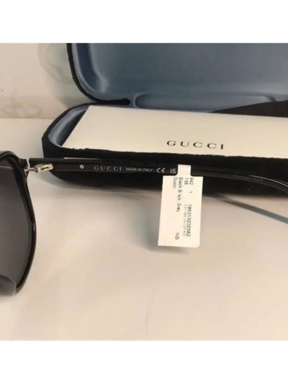 New Authentic Gucci Black Sunglasses GG1156s 001